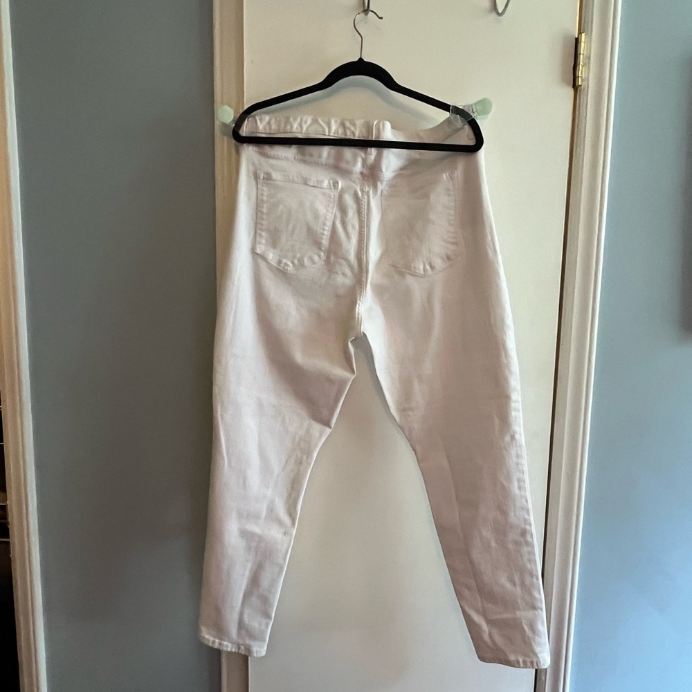 Banana Republic white jeans 34
